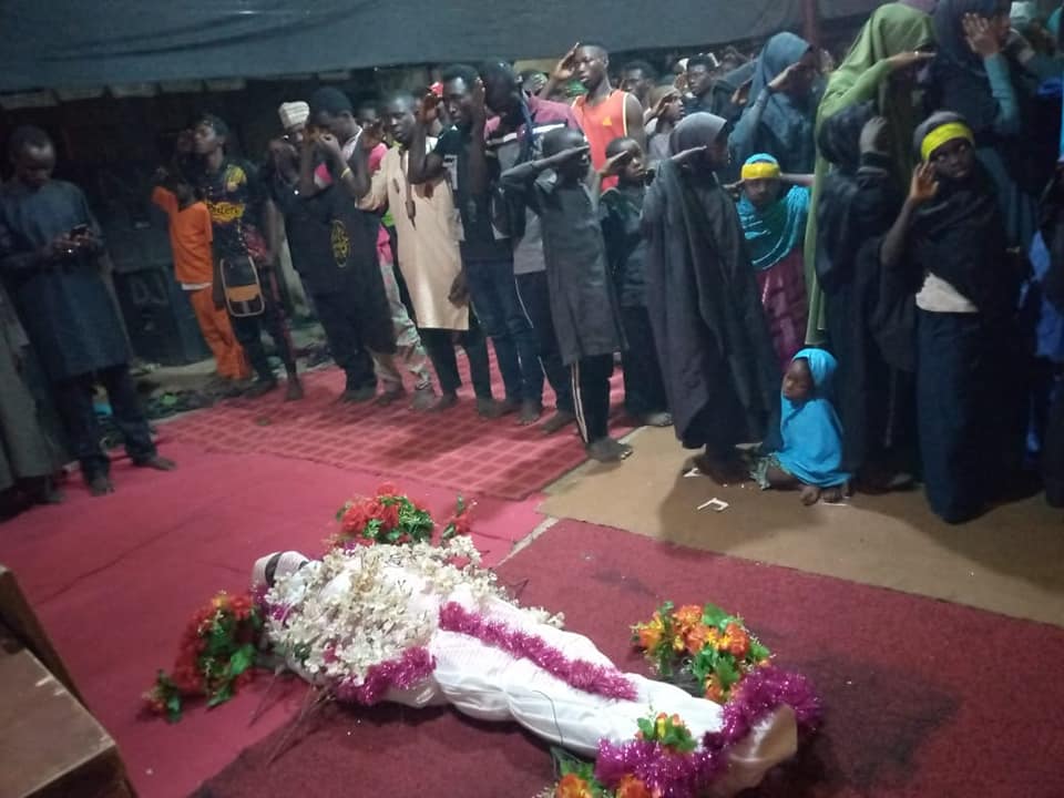 funeral of shahid yunus on wed, killed by police in abj on tue 26 jan 2021 